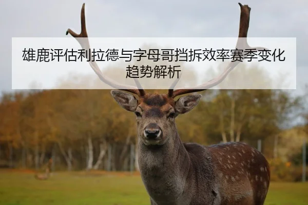 雄鹿评估利拉德与字母哥挡拆效率赛季变化趋势解析